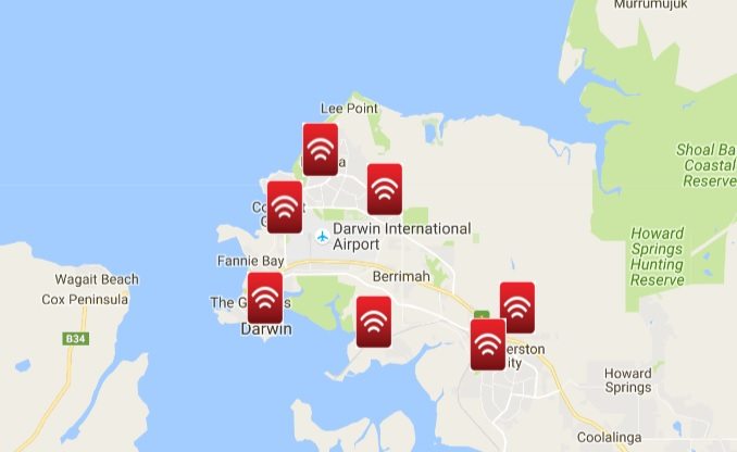 Waste management Darwin service area