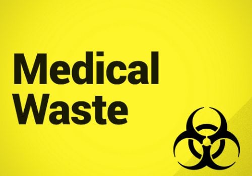 Clinical Medical Garbage Waste Stickers