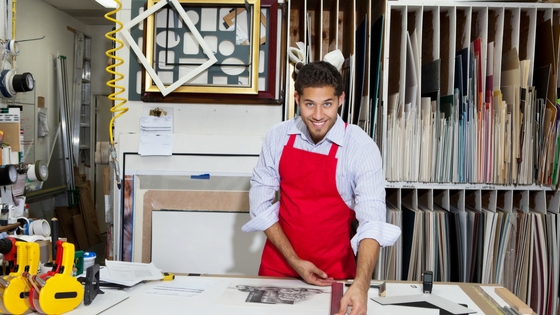 Garbage bin for small business