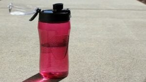 new year recycling water bottle