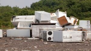 recycle old fridge