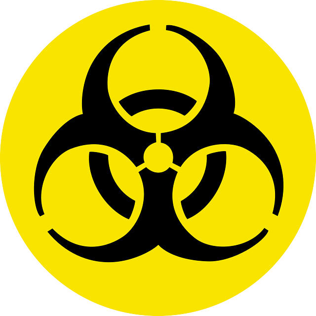 biohazard (biomedical) infectious waste symbol