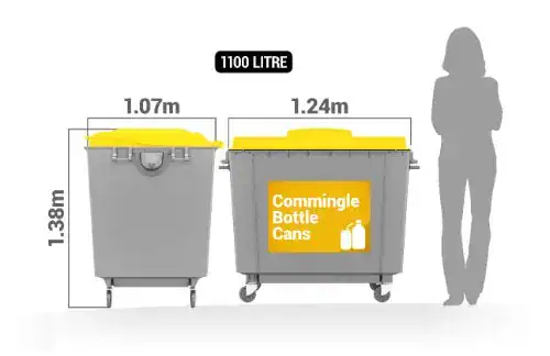 Commingled-Recycling-1100-litre