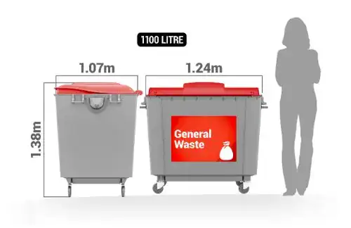 General-waste-1100-litre-bin-service