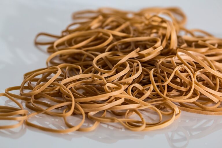 are rubber bands recyclable?