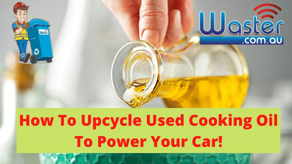 used cooking oil recycling and upcycling