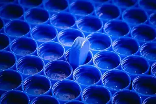 plastic recycling industry - bottle caps