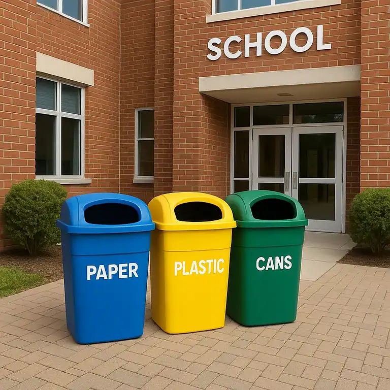 school waste separation featured image