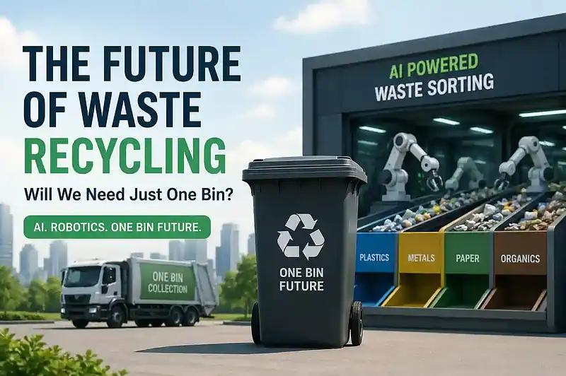 the future of recycling bins